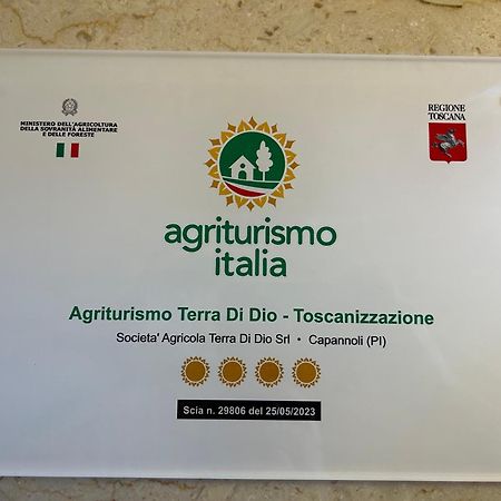 Agriturismo Terra Di Dio Toscanizzazione Capannoli Exterior foto